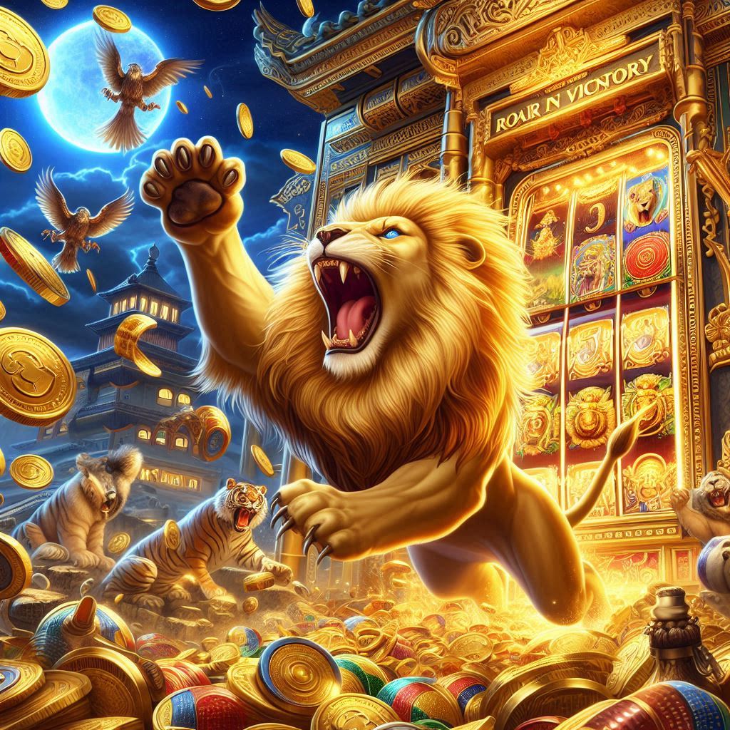 Mengaum dalam Kemenangan Ulasan tentang Slot Golden Lion