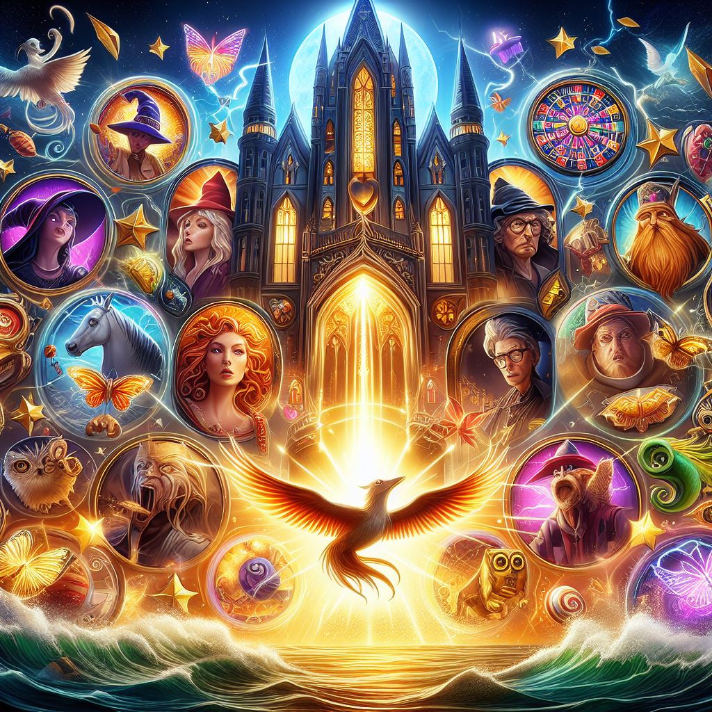 Simbol dan Grafik Memukau dalam Slot Wizarding Wins